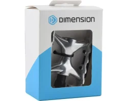 MSW Pedals & Cleats|Dimension Mountain Compe Pedals (Silver/Silver)