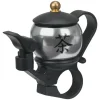 MSW Mounts & Handlebar Accessories|Dimension Silver Teapot Bell (Black/Silver)
