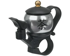 MSW Mounts & Handlebar Accessories|Dimension Silver Teapot Bell (Black/Silver)