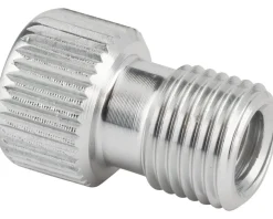 MSW Wheels & Parts|Tire & Tube Accessories|Presta Valve Adapters (Silver) (Presta to Schrader) (Card of 12)