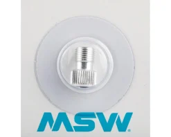 MSW Wheels & Parts|Tire & Tube Accessories|Presta Valve Adapters (Silver) (Presta to Schrader) (Card of 12)