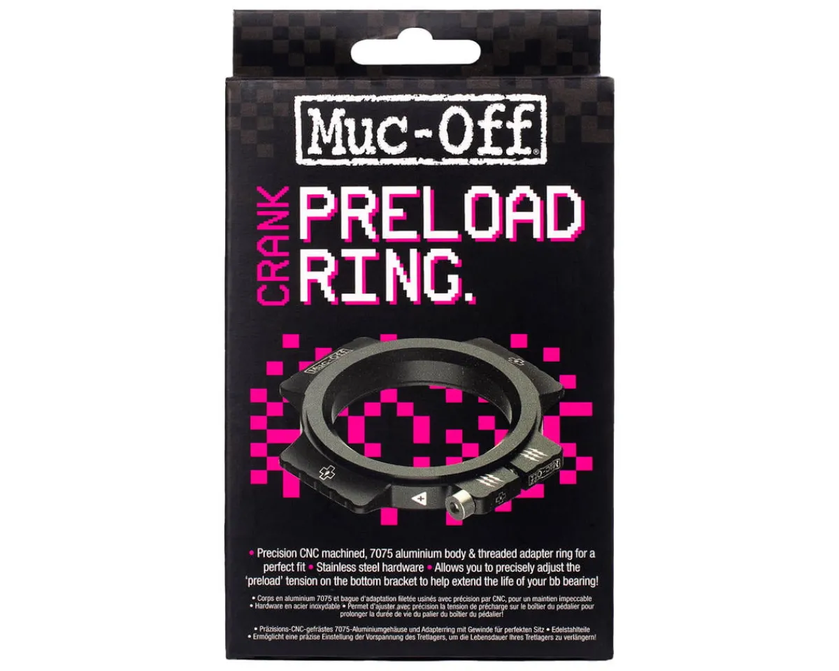 Muc-Off Cranksets & Parts|Alloy Preload Collar (Red)