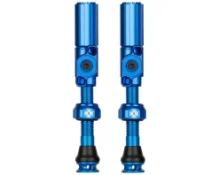 Muc-Off Tubeless Tire Tools|Tubeless Accessories|Big Bore Hybrid Tubeless Valves (Blue) (Small) (30mm)