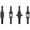 Muc-Off Tubeless Tire Tools|Tubeless Accessories|Big Bore Hybrid Tubeless Valves (Black) (Pair) (Small) (30mm)