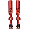 Muc-Off Tubeless Tire Tools|Tubeless Accessories|Big Bore Hybrid Tubeless Valves (Red) (Pair) (Small) (30mm)