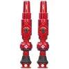 Muc-Off Tubeless Tire Tools|Tubeless Accessories|Big Bore Lite Tubeless Valves (Red) (Pair) (Small) (30mm)