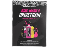 Muc-Off Cleaning Supplies|Bike Care Kit (Wash & Drivetrain Essentials)