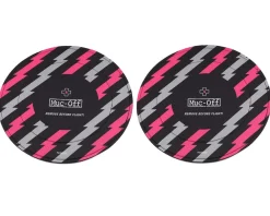 Muc-Off Brakes|Disc Brake Covers (Black/Pink)