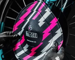 Muc-Off Brakes|Disc Brake Covers (Black/Pink)