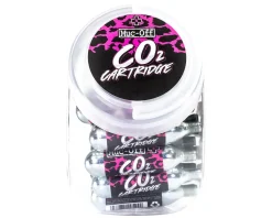 Muc-Off Pumps & Co2|Pumps & Co2|16g CO2 Cartridges (Threaded) (40pcs)
