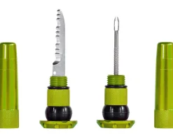 Muc-Off Tubeless Tire Tools|Tubeless Accessories|Stealth Tubeless Puncture Plugs (Green) (Pair)