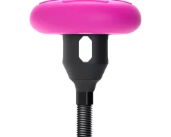 Muc-Off Bike Locks|Stealth Tubeless Valve Tag Holder (Black/Pink)