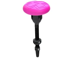 Muc-Off Tubeless Tire Tools|Tubeless Accessories|Stealth Tubeless Valve Tag Holder Kit (Black/Pink) (44mm) (Single)