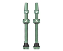 Muc-Off Tubeless Tire Tools|Tubeless Accessories|V2 Tubeless Presta Valves (Turquoise) (Pair) (44mm)