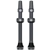 Muc-Off Tubeless Tire Tools|Tubeless Accessories|V2 Tubeless Presta Valves (Grey) (Pair) (44mm)
