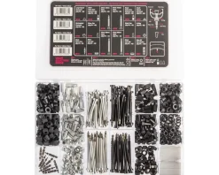 Muc-Off Tubeless Tire Tools|Tubeless Accessories|Workshop Tubeless Valve Box (Silver/Black)