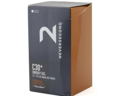 NEVERSECOND Nutrition & Skin Care|C30+ Caffeine Energy Gel (Espresso) (12 | 2.03oz Packets)