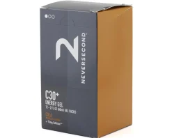 NEVERSECOND Nutrition & Skin Care|C30+ Caffeine Energy Gel (Cola) (12 | 2.03oz Packets)