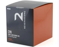 NEVERSECOND Nutrition & Skin Care|C90 High-Carb Drink Mix (Orange) (8 | 3.31oz Packets)