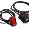 NiteRider E-Bike Parts|Bike Lights|Epro 1000 & Emax+ E-Bike Light Set (Black) (1000/150 Lumens)