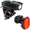 NiteRider Bike Lights|Lumina Micro 1150 and Vmax+ 180 Headlight & Tail Light Combo (Black) (1150/180 Lumens)
