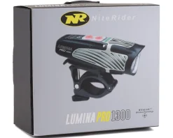 NiteRider Bike Lights|Lumina Pro 1300 with NiteLink (Black) (1300 Lumens)