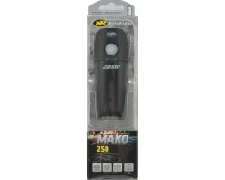 NiteRider Bike Lights|Mako 250 LED Headlight (Black) (250 Lumens)