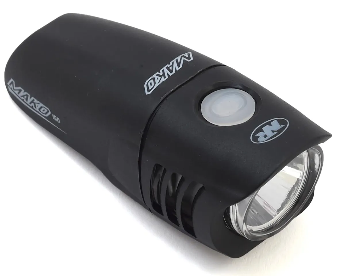 NiteRider Bike Lights|Mako 150 LED Headlight (Black) (150 Lumens)