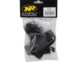 NiteRider Bike Lights|Helmets|Pro Series Angled Helmet Strap Mount (Black) (Dual Beam Headlight)