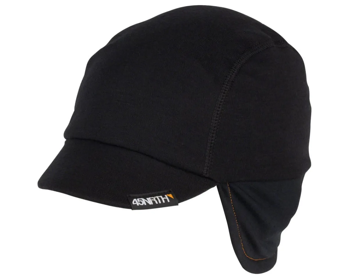 45NRTH Clothing Accessories|Greazy Cycling Cap (Black) (S/M)