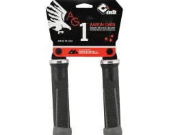 ODI Grips & Handlebar Tape|AG-1 Aaron Gwin V2.1 Lock-On Grips (Black/Graphite) (135mm)