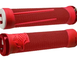ODI Grips & Handlebar Tape|AG2 Lock-On Grips (Red/Fire) (135mm)