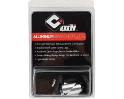 ODI Handlebars|Aluminum Bar Ends (Black) (Pair)