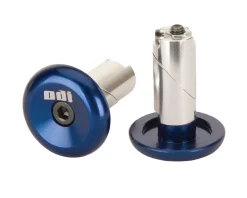 ODI Handlebars|Aluminum Bar Ends (Blue) (Pair)