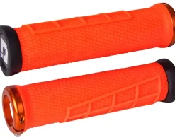 ODI Grips & Handlebar Tape|Elite Flow Lock-On Grips (Orange)
