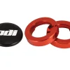 ODI Grips & Handlebar Tape|Lock Jaw Clamps (Red) (w/ Snap Caps) (Set of 4)