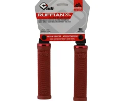 ODI Grips & Handlebar Tape|Ruffian XL V2.1 Lock-On Grips (Red) (135mm)