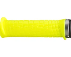 ODI Grips & Handlebar Tape|Troy Lee Designs Signature Series Lock-On Grip Set (Yellow/Grey) (130mm)