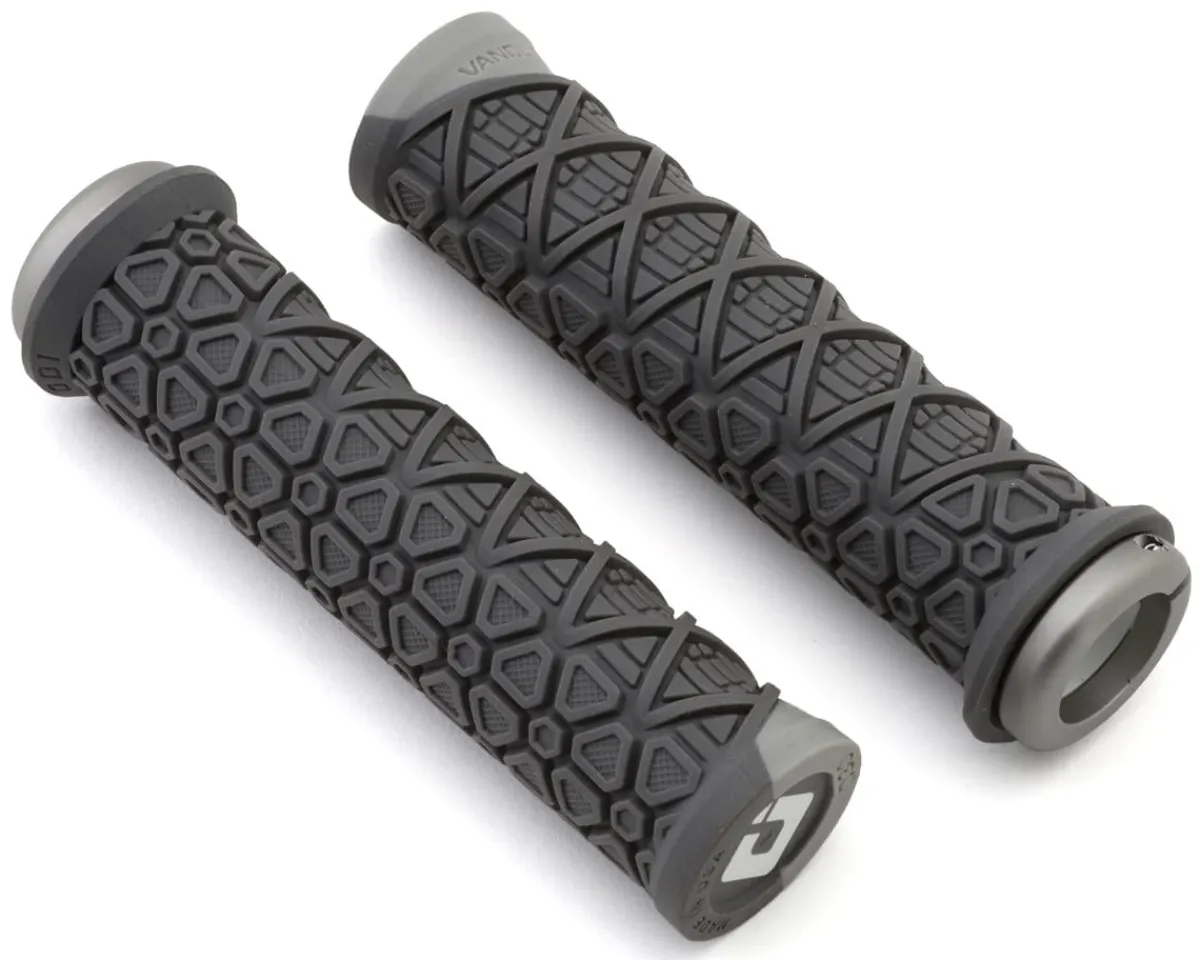 ODI Grips & Handlebar Tape|Vanquish Lock-On Grips (Graphite/Grey)