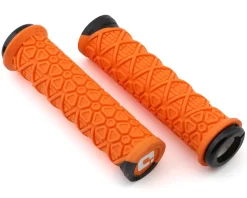 ODI Grips & Handlebar Tape|Vanquish Lock-On Grips (Orange/Black)
