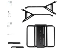 Old Man Mountain Racks, Fenders, & Trailers|Pizza Rack (Black) (w/3-Pack Mounts)