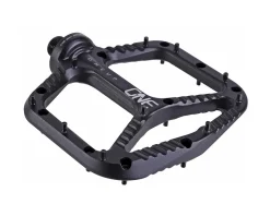 OneUp Components Pedals & Cleats|Aluminum Platform Pedals (Black) (9/16")