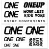 OneUp Components Frame Protection & Decals|Decal Kit (Black)