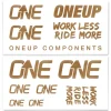 OneUp Components Frame Protection & Decals|Decal Kit (Matte Bronze)