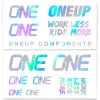 OneUp Components Frame Protection & Decals|Decal Kit (Oil Slick)