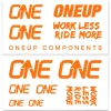 OneUp Components Frame Protection & Decals|Decal Kit (Orange)