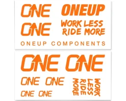 OneUp Components Frame Protection & Decals|Decal Kit (Orange)