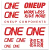 OneUp Components Frame Protection & Decals|Decal Kit (Red)