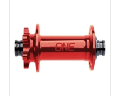 OneUp Components Wheels & Parts|Disc Brake Hub (Red) (Front) (15 x 110mm (Boost)) (28H) (6-Bolt) (Freehub Not Included)