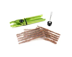 OneUp Components Tubeless Tire Tools|Tubeless Accessories|EDC Plug & Pliers Kit (Green)